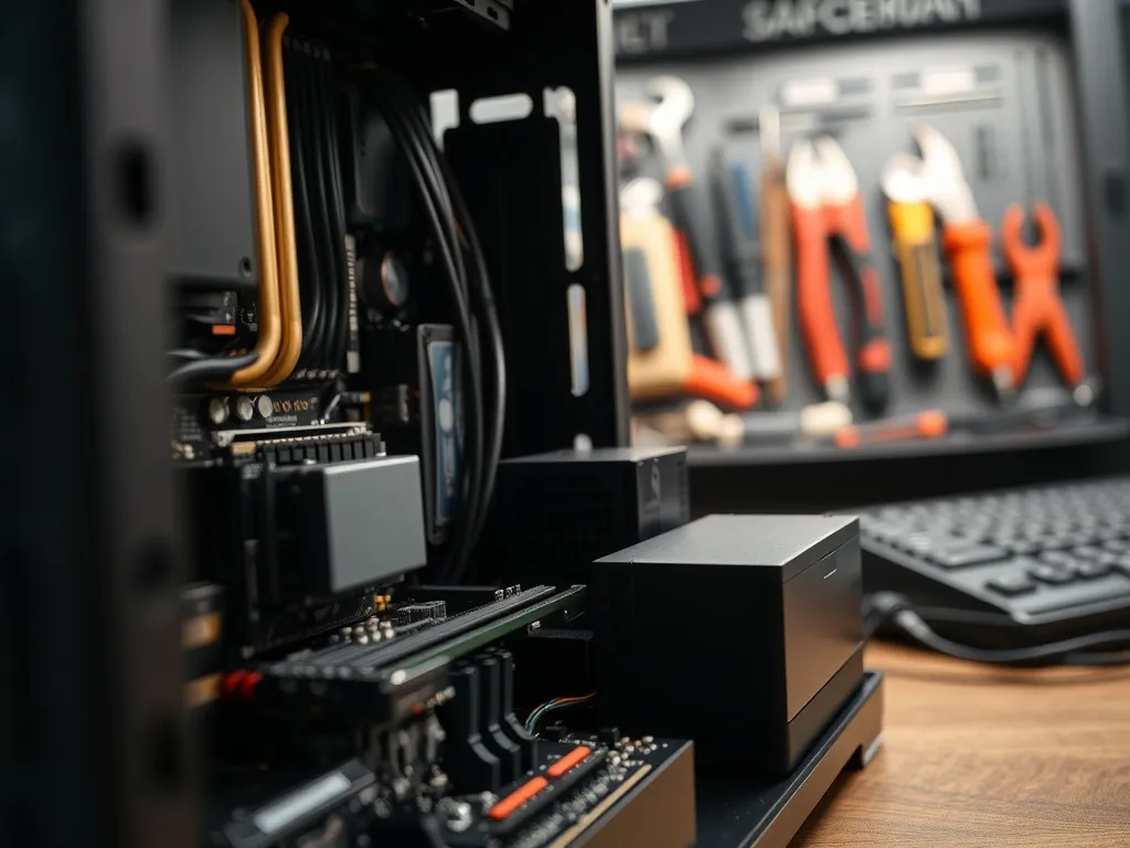 Komputer nie uruchamia się po wymianie podzespołu – co robić?