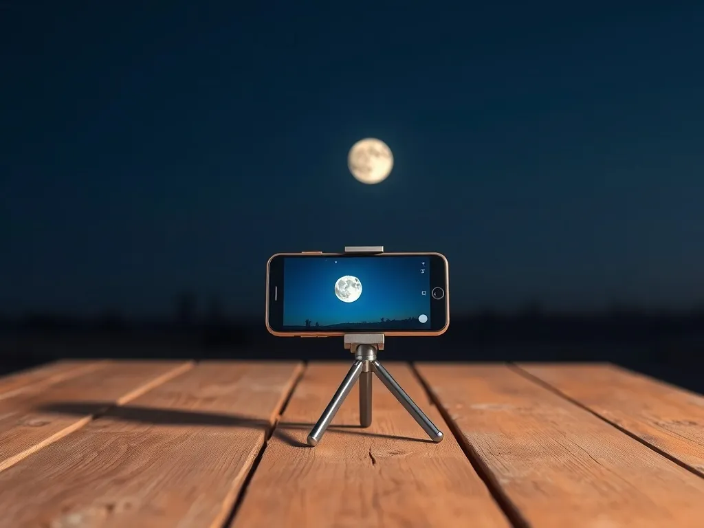 Jak zrobić zdjęcie Księżyca telefonem?