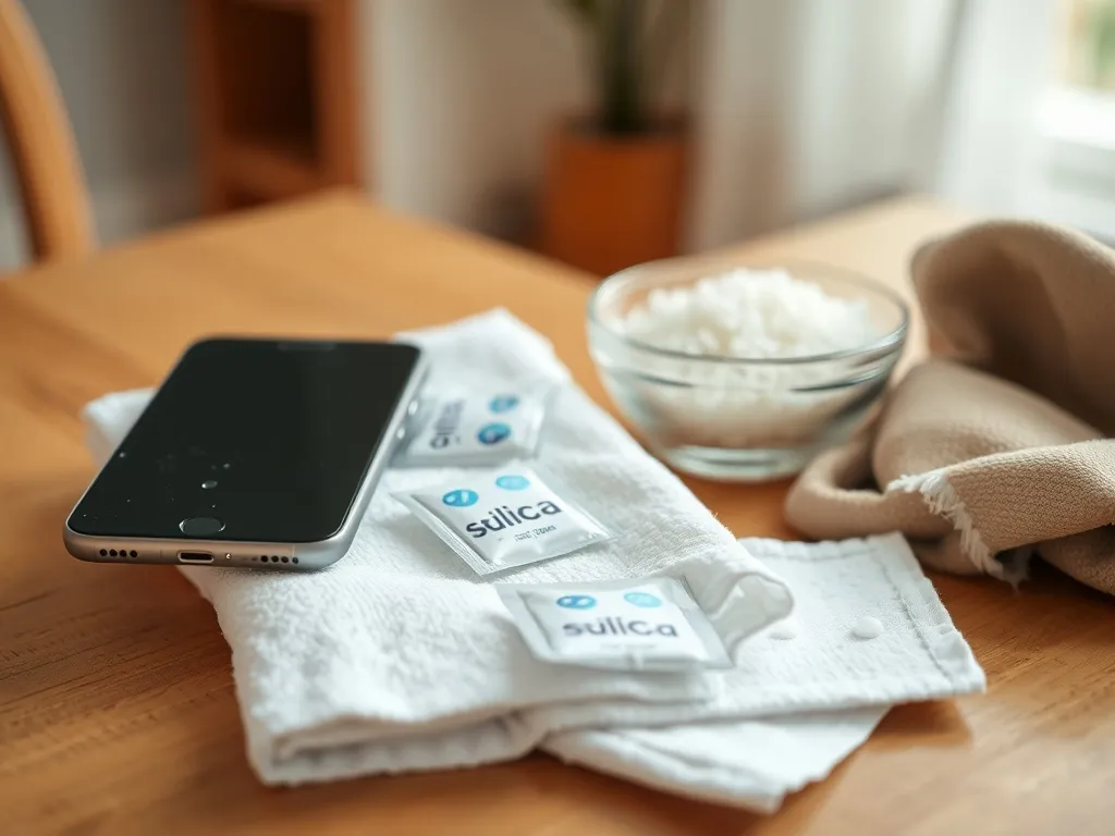 Jak wysuszyć zalany telefon?