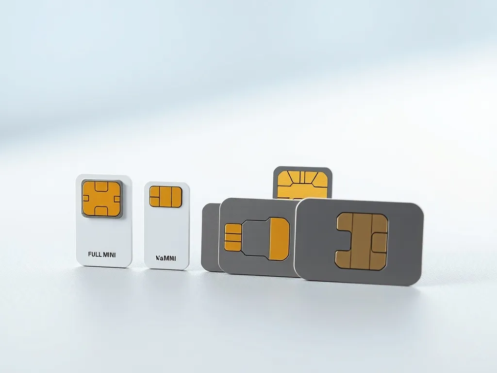 Rodzaje kart SIM. Micro SIM, mini SIM, eSIM, nano SIM